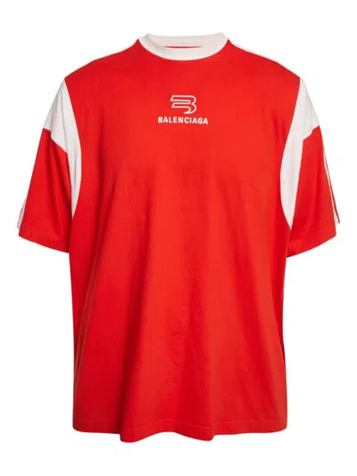 Pre-owned Balenciaga Logo-print Cotton T-shirt