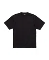 Balenciaga Embroidered Cotton-jersey T-shirt In Black