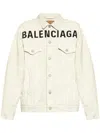 Balenciaga Women's Clothing Coats In White
