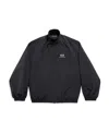 Balenciaga Unity Sports Icon Cocoon Kick Windbreaker In Black In Black
