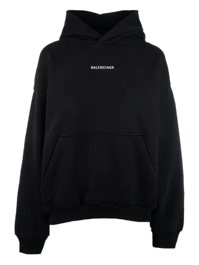 Balenciaga Sweatshirt In Black