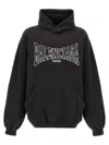 Balenciaga Logo Cotton Jersey Hoodie