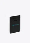 Balenciaga Vertical Card Holder With Logo Print