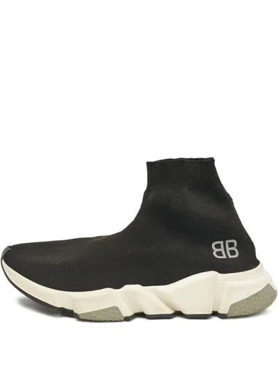 Pre-owned Balenciaga Logo-print Sneakers