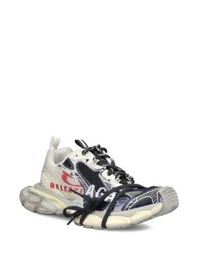Balenciaga Multicolor 3xl Split Logo Sneaker