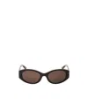 Balenciaga Bb0367s Sunglasses In Brown