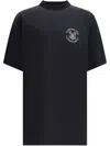 Balenciaga Oversize T-shirt In Black