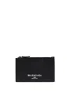 BALENCIAGA LOGO-PRINT WALLET