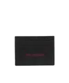 Balenciaga Men's Cash Card Holder In Black
