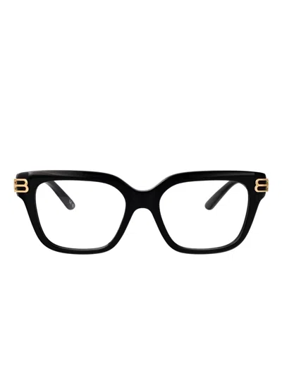 Balenciaga Logo Rectangle-frame Glasses In White