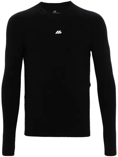 Balenciaga Activewear Long-sleeved Jersey Black