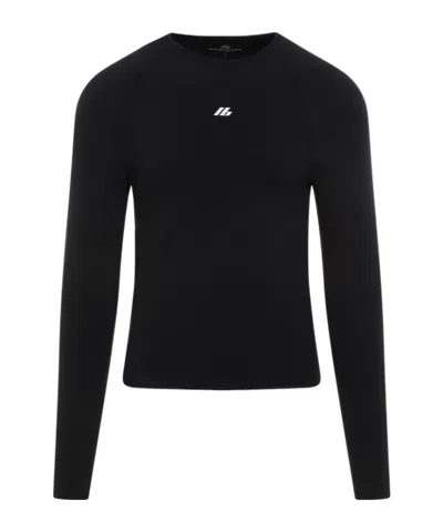 BALENCIAGA BALENCIAGA LOGO DETAILED LONG-SLEEVE T-SHIRT