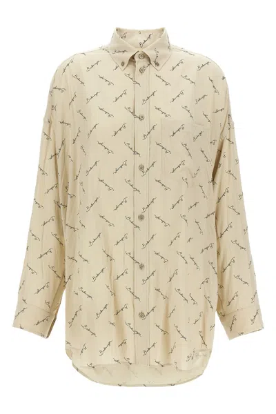 BALENCIAGA BALENCIAGA LOGO SHIRT