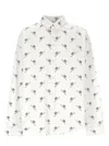 Balenciaga Logo Shirt In White
