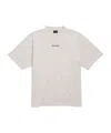 Balenciaga Back T-shirt Medium Fit In Off-white