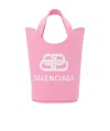 Balenciaga Logo Shoulder Bag In Pink