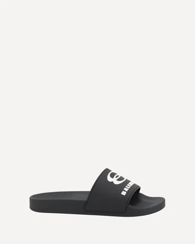 BALENCIAGA LOGO SLIPPERS