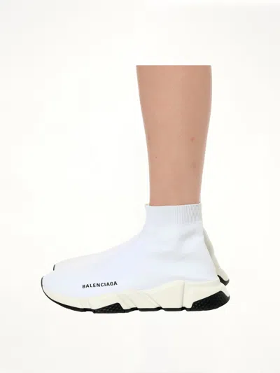 Balenciaga Logo Speed Sneaker In Multi