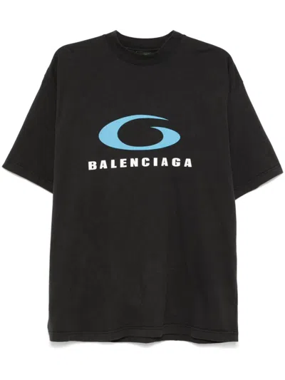BALENCIAGA LOGO SPORTS ICON T-SHIRT