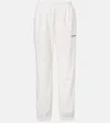 Balenciaga Regular Fit Tracksuit Style Pants In White
