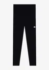 Balenciaga Activewear Leggings In Matt Nylon Blend In Black