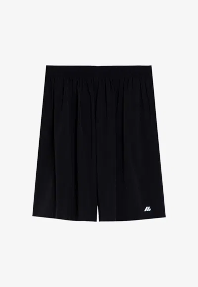 Balenciaga Black Nylon Short Activewear Stretch