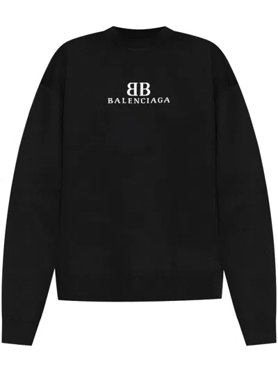 BALENCIAGA LOGO SWEATER