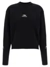 Balenciaga Knitwear Crew Neck Sweater In Black