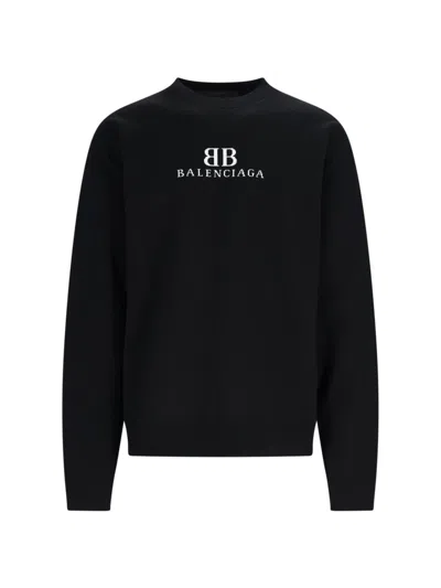 BALENCIAGA LOGO SWEATER