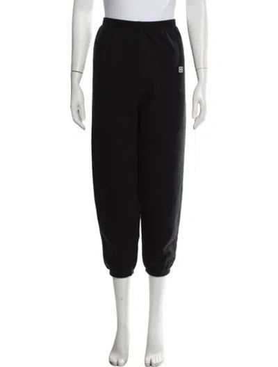 Pre-owned Balenciaga Kids' Logo Sweatpants In Black