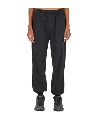 Balenciaga Logo Sweatpants In Black