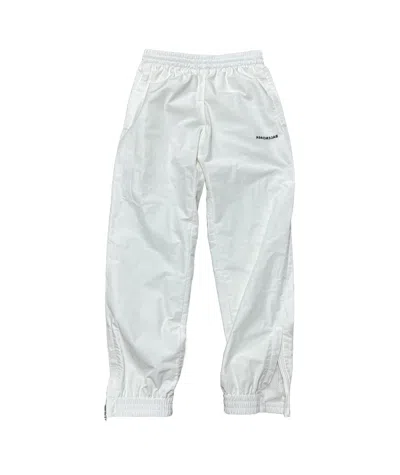 Balenciaga Logo Sweatpants In White