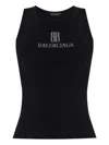 Balenciaga Women Logo Tank Top