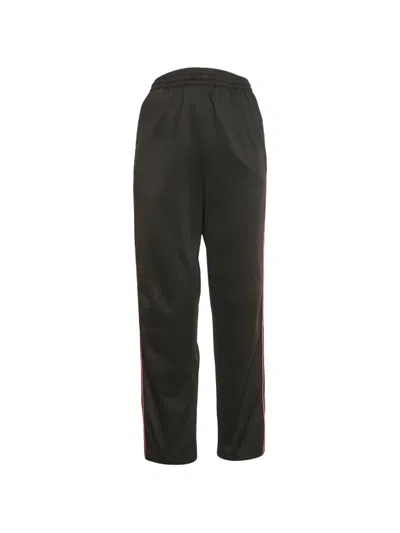 Pre-owned Balenciaga Logo-tape Trousers In Black