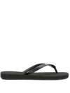 Balenciaga Women Thong Sandals In Black