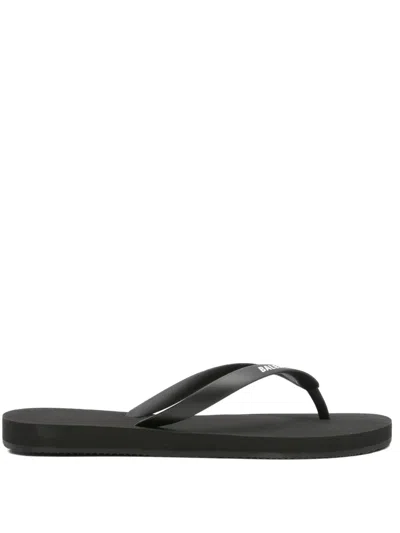 Balenciaga Logo Thong Sandals