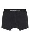 Balenciaga Women Black Cut Off Brief Skirt In Black