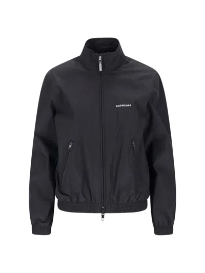 BALENCIAGA LOGO ZIP JACKET