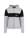 Balenciaga Jersey Hoodie Sweatshirts Grey In Gray