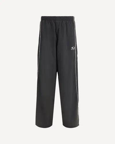 Balenciaga Large Tracksuit Pants In Black