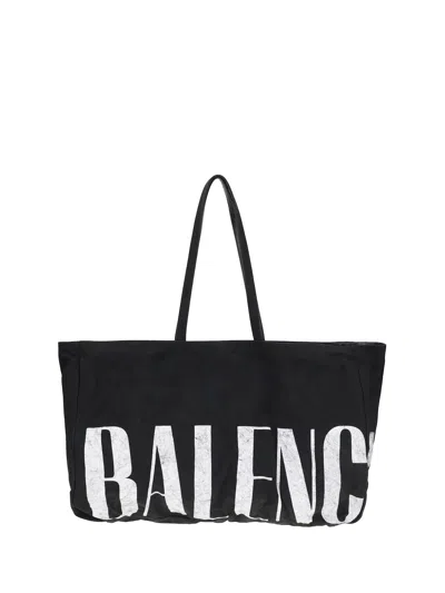 BALENCIAGA LOGOED TOTE BAG