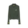 Balenciaga Logo-embroidered Jacket In Multi