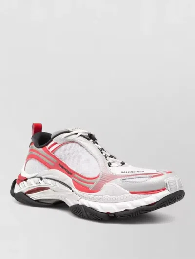 Balenciaga Logo-print Slip-on Sneakers In White