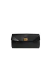 Balenciaga Long Black Wallet In Black