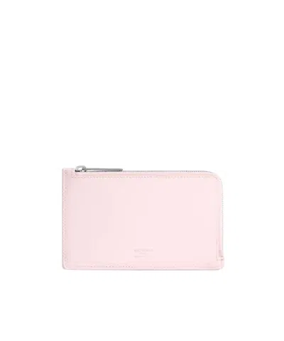 Balenciaga Long Change And Card Holder In Petals Pink
