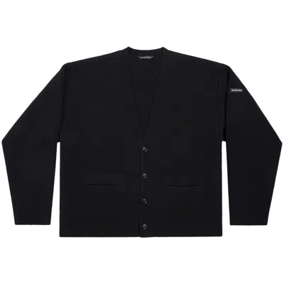 Pre-owned Balenciaga Long-sleeve Cardigan 'black' | Men's Size 1