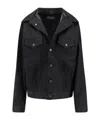 Balenciaga Tailored Long Sleeve Blazer Pockets In Black