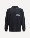 Balenciaga Oversized Logo-print Cotton-jersey T-shirt In Black