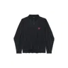 Balenciaga Regular Cotton Polo Shirt With Destroyed Effect In Black