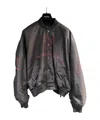 Balenciaga Long-sleeved Casual Jacket In Black
